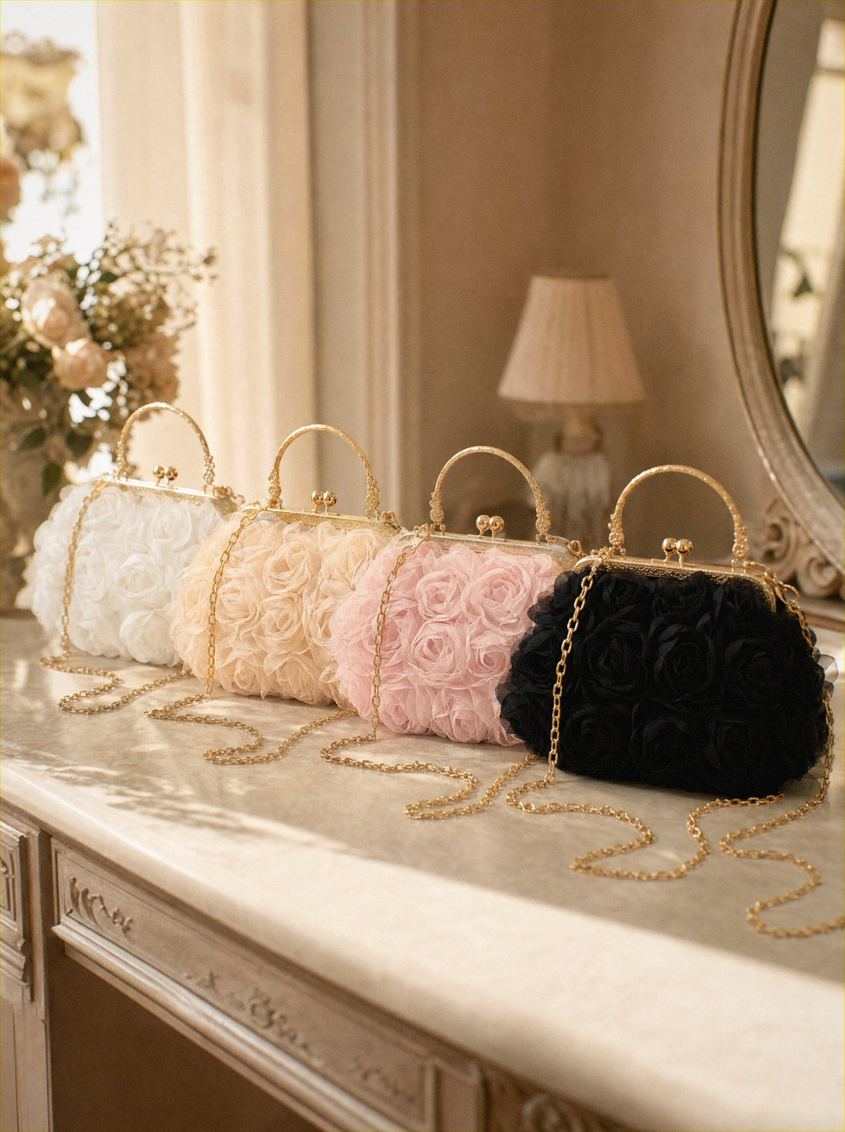Bloomie Petal Clutch collection