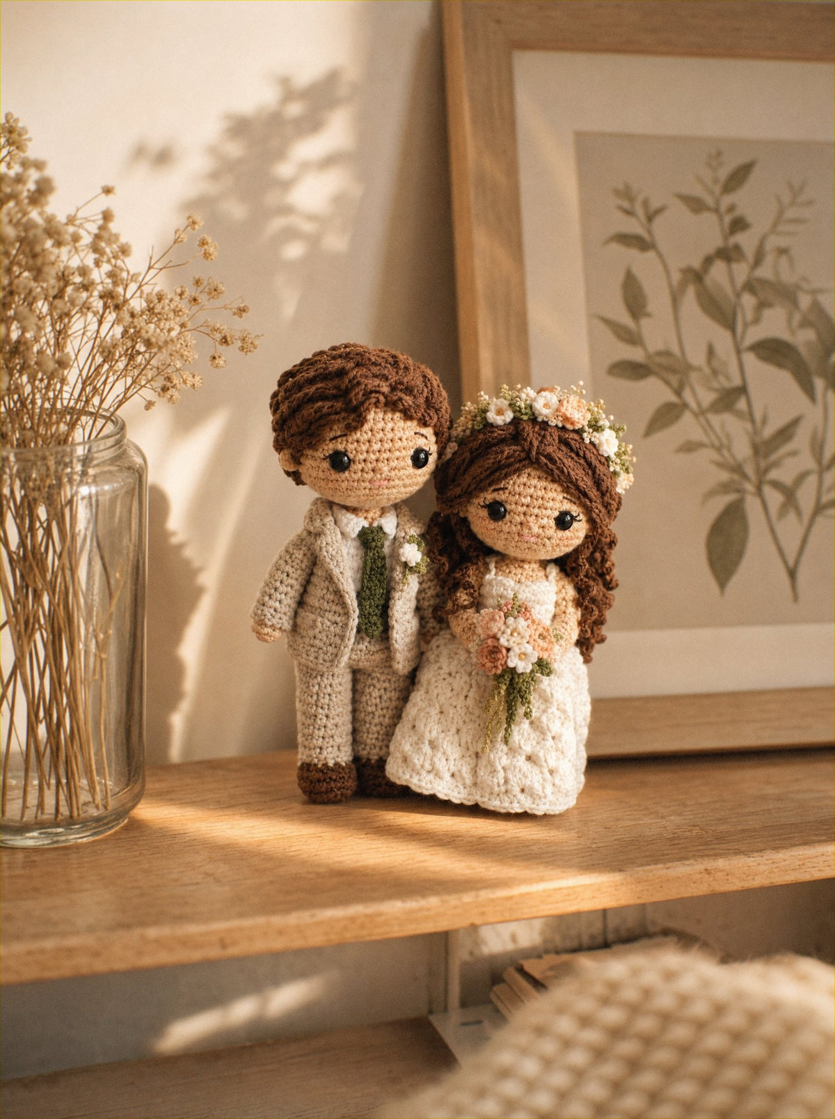 Bloomie Me Doll couple on shelf