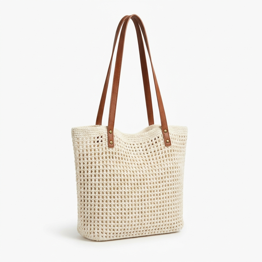 Bloomie Woven Beach Tote alternate view
