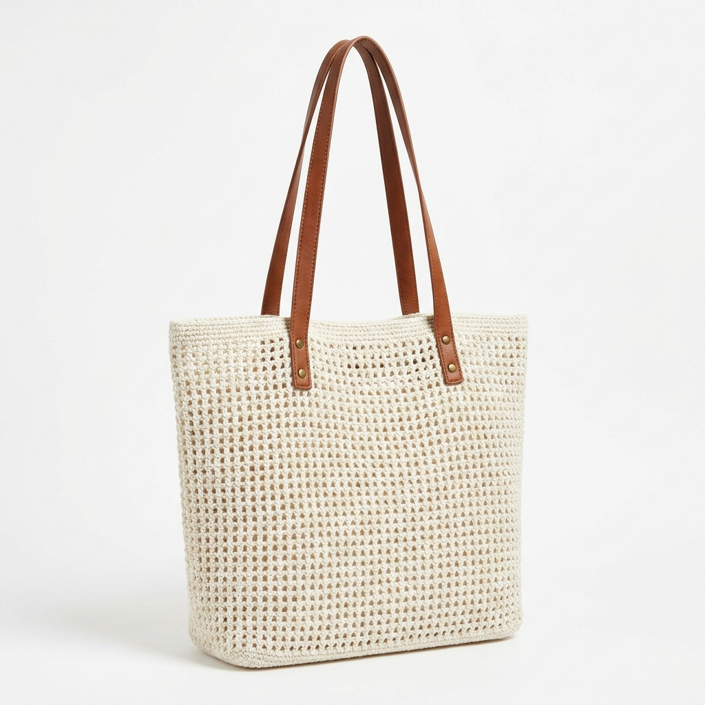 Bloomie Woven Beach Tote